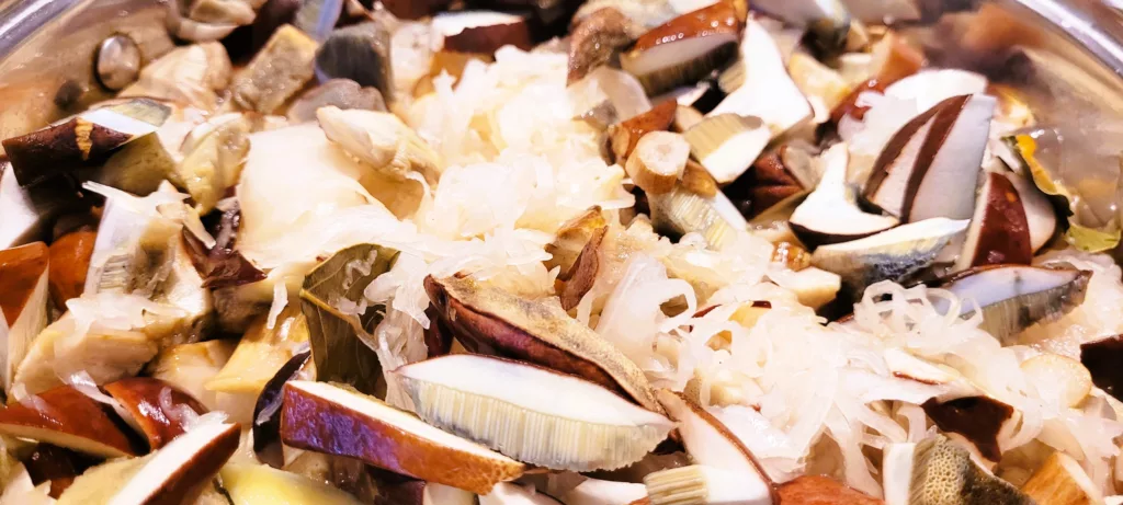 Farsz do Pierogów z Kapusty i Grzybów