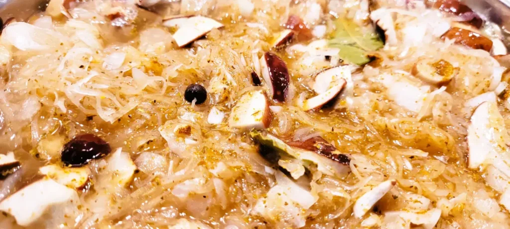 Farsz do Pierogów z Kapusty i Grzybów