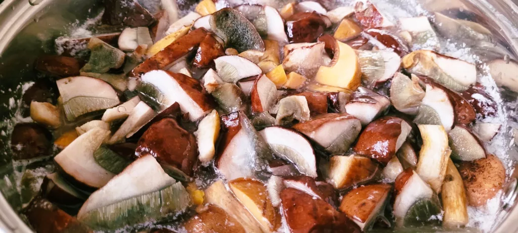 Sos z cebuli i grzybów do schabowego