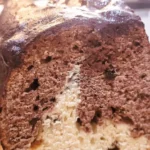 Przekładaniec czekoladowo – waniliowy