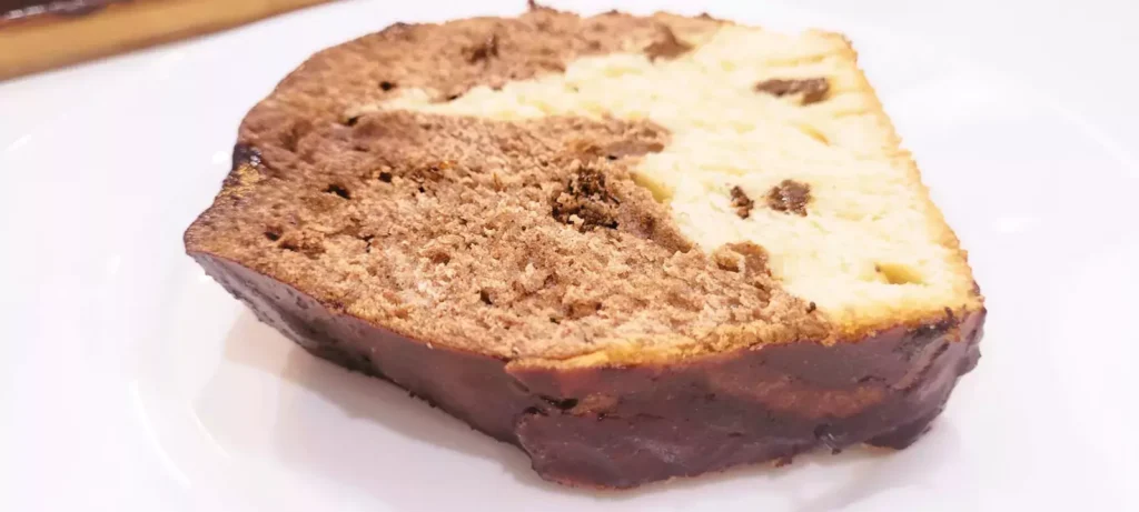 Przekładaniec czekoladowo – waniliowy