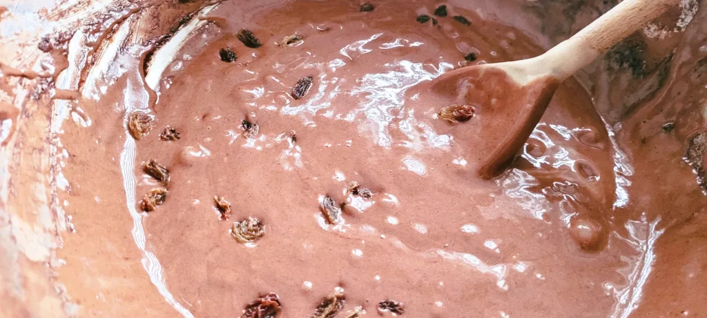 Przekładaniec czekoladowo – waniliowy