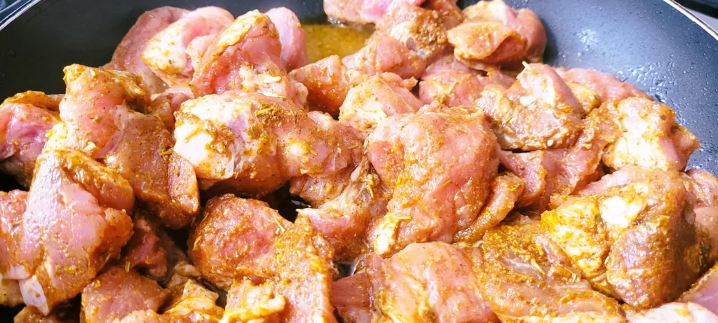 Gulasz wieprzowy z warzywami