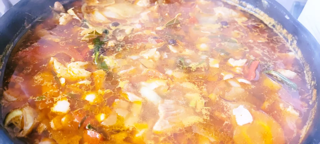 Gulasz wieprzowy z warzywami