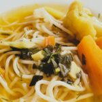 Zupa z kury z kalafiorem